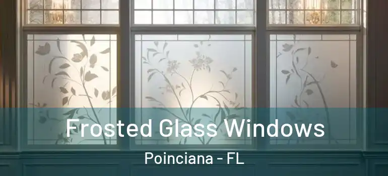  Frosted Glass Windows Poinciana - FL