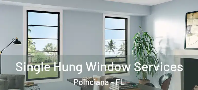  Single Hung Window Services Poinciana - FL
