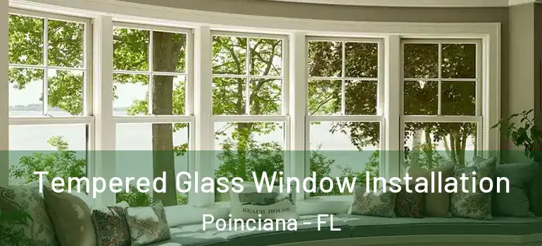  Tempered Glass Window Installation Poinciana - FL